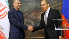 Ministri  Hossein Amir-Abdollahian i Sergej Lavrov