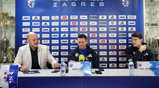 Andrija Nikolić i Luka Lovre Klarica na press konferenciji