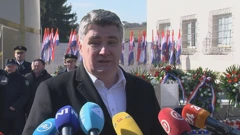 Predsjednik RH Zoran Milanović u Pakracu