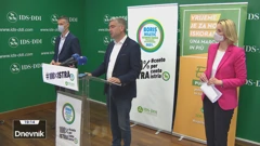 Kandidat za istarskog župana Boris Miletić , Foto: Dnevnik/HTV/HRT