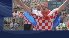 Andrej Rašljanin s hrvatskim navijačima