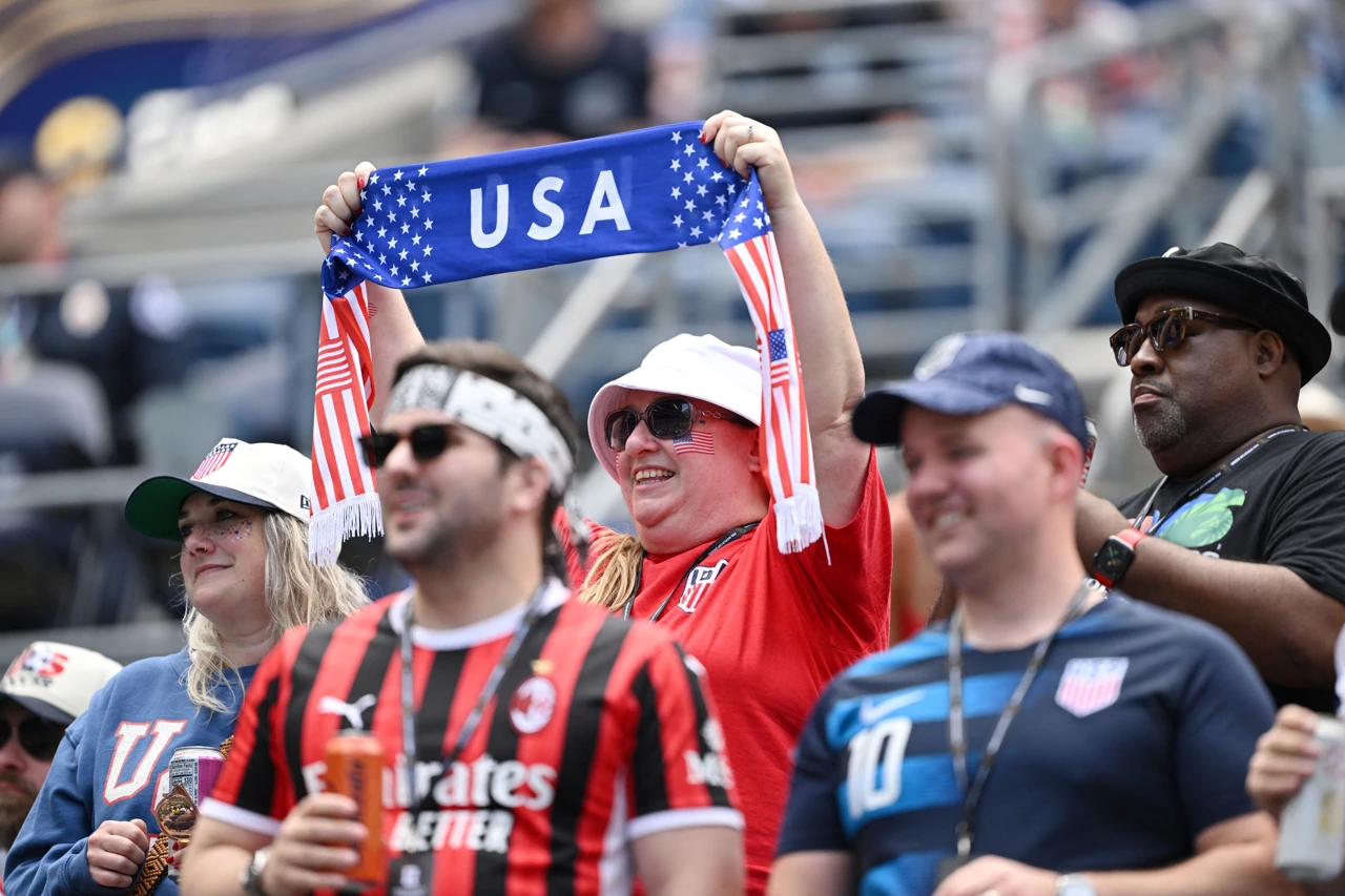 Američki navijači na stadionu, Foto: Troy Wayrynen/IMAGN IMAGES via Reuters