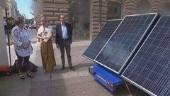 Primjerak male solarne elektrane pobudio je zanimanje građana 