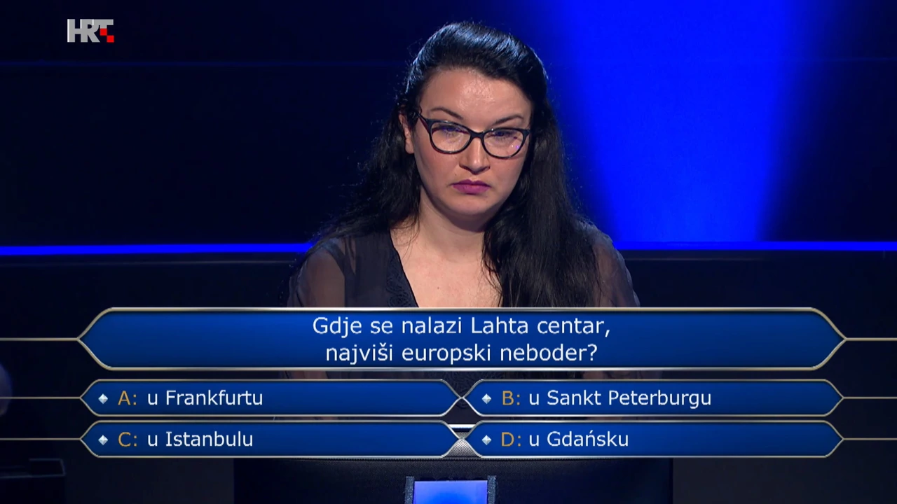 Ana Kolobarić , Foto: Tko želi biti milijunaš?/kviz