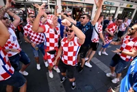 Navijači u Rotterdamu , Foto: Marko Lukunic/Pixsell
