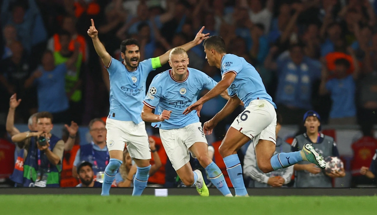 Rodri , Gundogan, Haaland