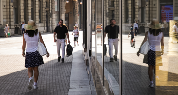 Vrućina u Zagrebu ispraznila ulice