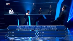 Nevenka Černoš, Foto: Tko želi biti milijunaš?/HRT