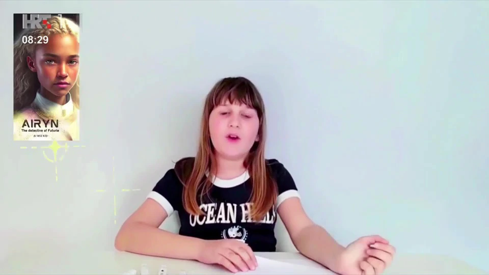Marta na svojem YouTube kanalu