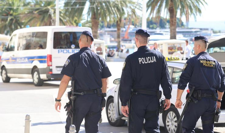 Split: Privedeno šest državljana Hrvatske, lakše ozlijeđena dva Nizozemca