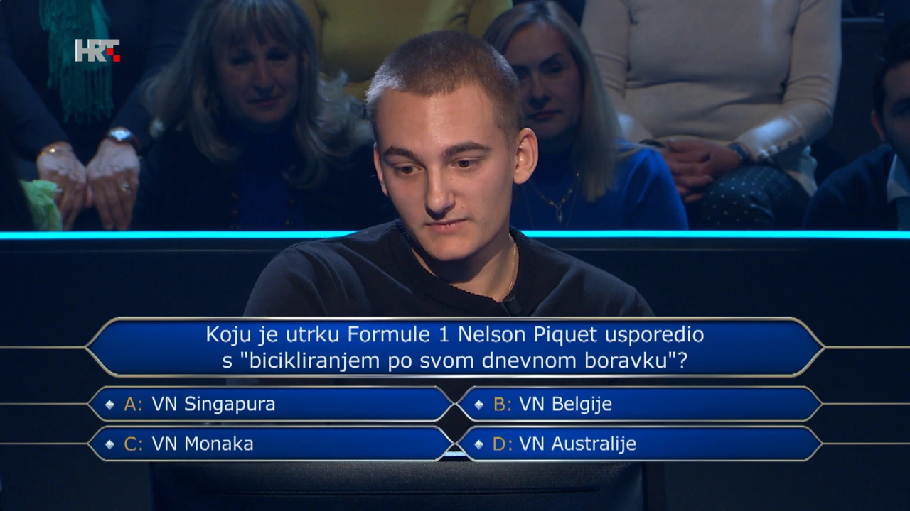 Frane Puklin , Foto: Tko želi biti milijunaš?/HRT