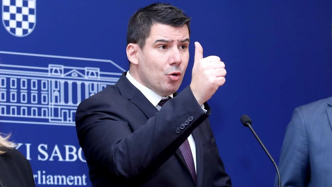 MOST party MP Nikola Grmoja (Photo: Patrik Macek/PIXSELL)