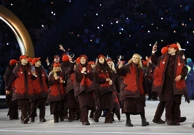 Kanadski sportaši na ceremoniji, Foto: Yves Herman/REUTERS