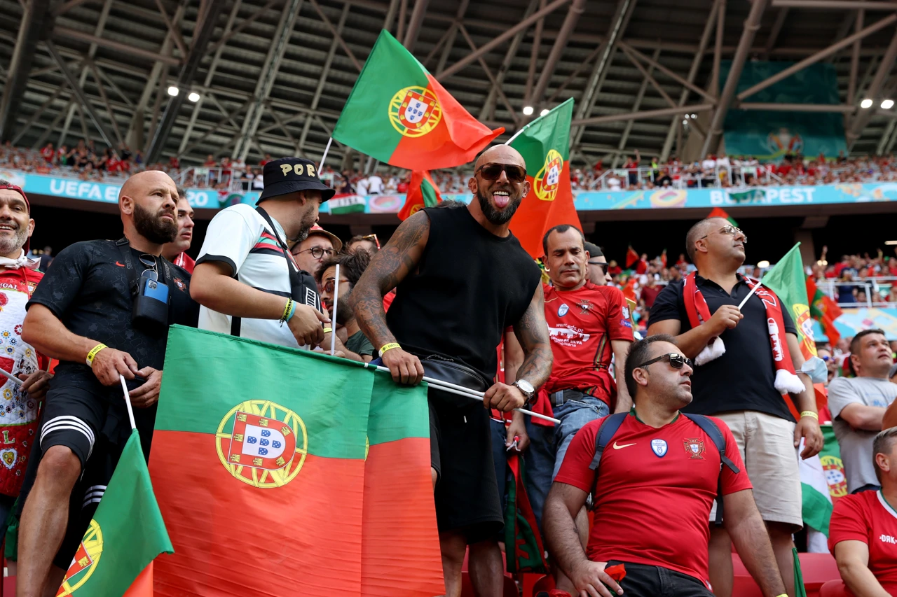 Portugalski navijači, Foto: Bernadett Szabo/REUTERS