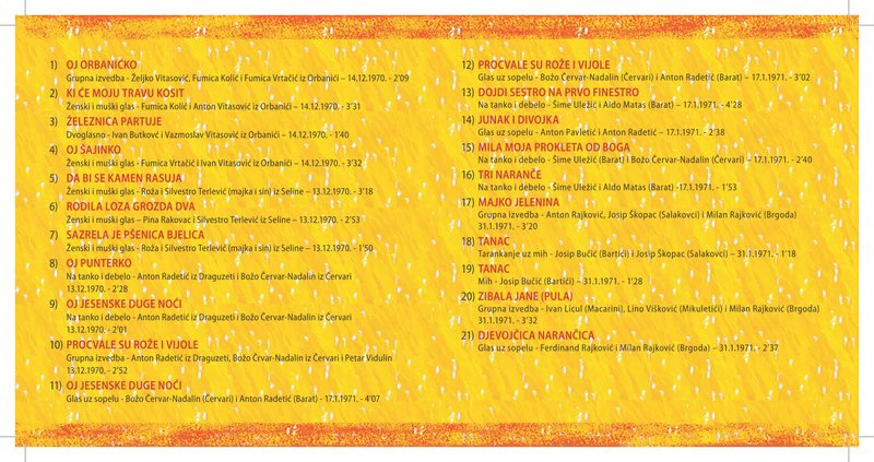 Arhiv Renato Pernić CD10, Foto: -/-