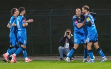 Slavlje igrača Varaždina, Foto: Goran Stanzl/PIXSELL