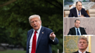 Donald Trump, Sergej Lavrov, Dmitrij Medvedev, Dmitrij Peskov