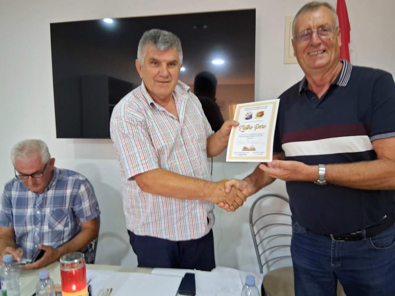 Stjepan Blažanović i Vlado Perković, Foto: Anto Pranjkić/HRT