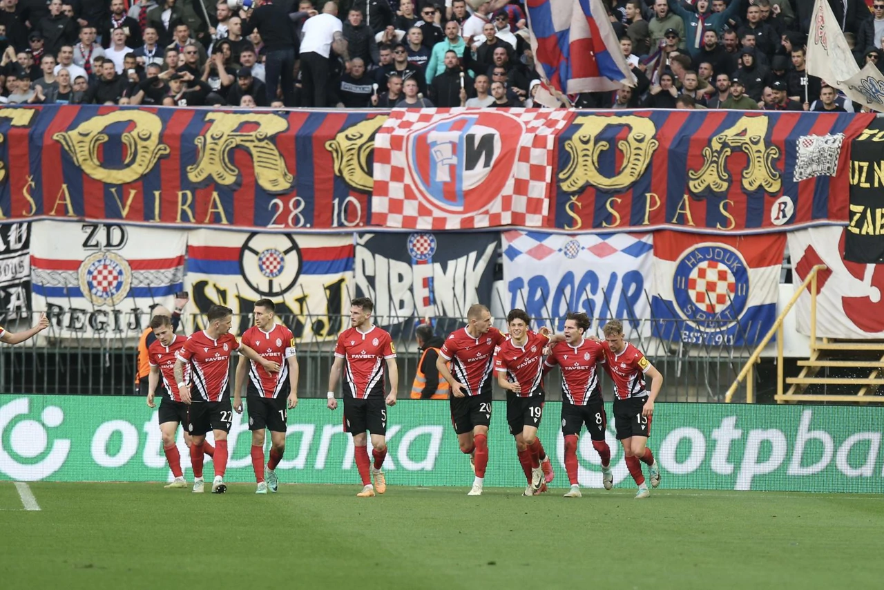 HNK Hajduk - NK Lokomotiva, Foto: Ivo Cagalj/PIXSELL