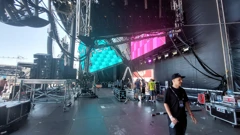 Glavna pozornica - ugođaj kao na Live Aidu na Wembleyu, Foto: Edo Gracin/Radio Split