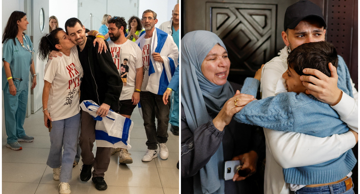 Oslobođeni izraelski taoci i palestinski zatvorenici