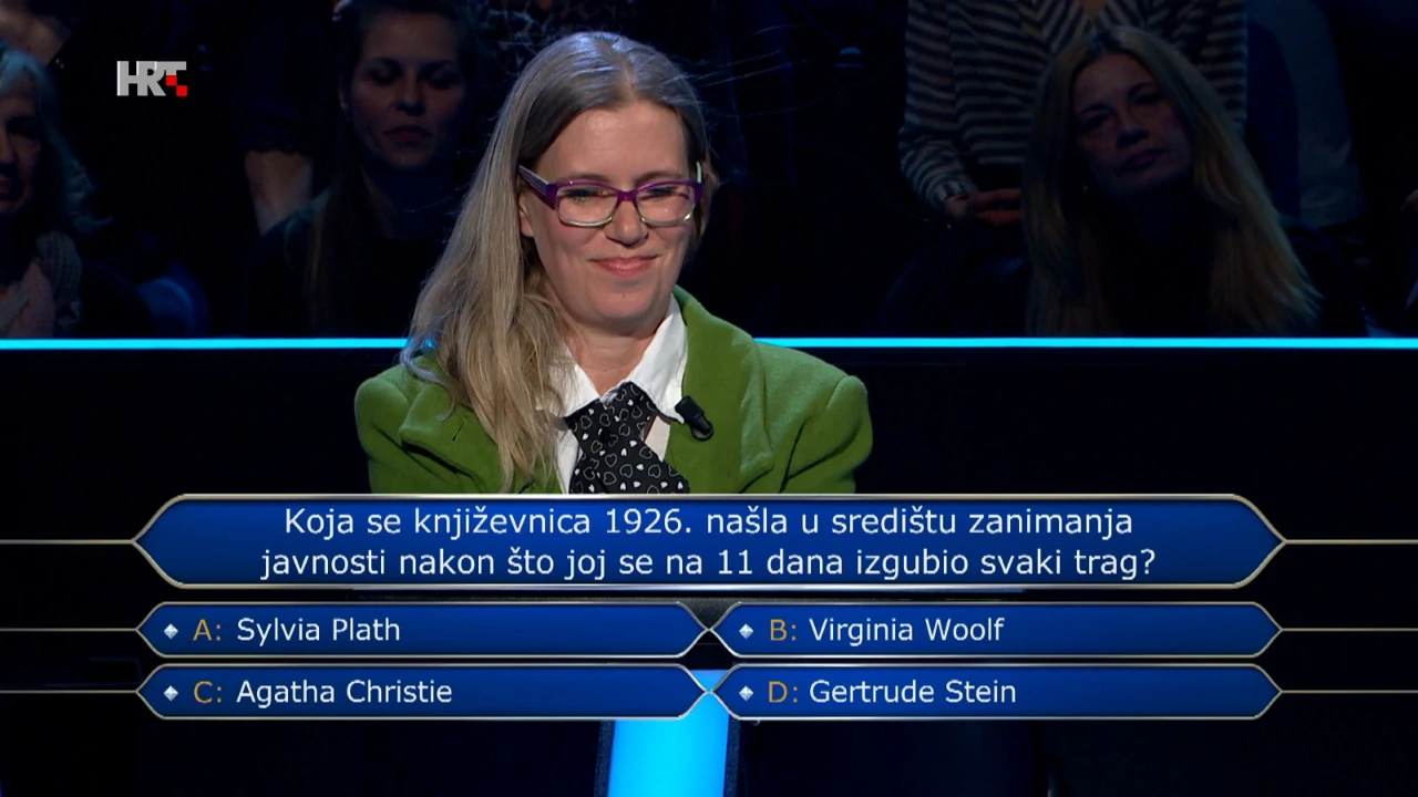 Verica Vojnović, Foto:  Tko želi biti milijunaš?/HRT