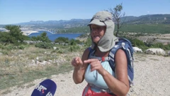 Hodočasnica na Camino Krku