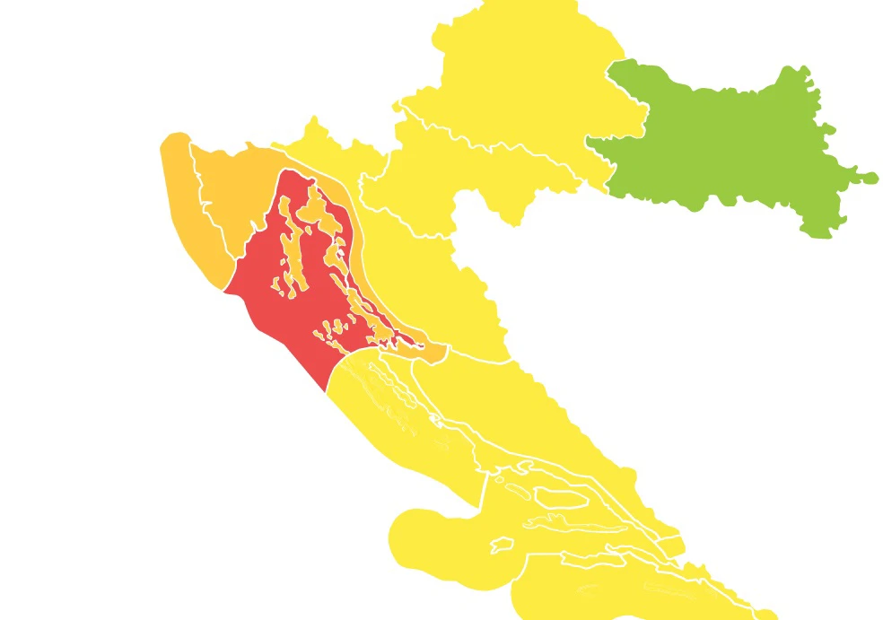 Crveni meteoalarm upaljen za Kvarner i Velebitski kanal