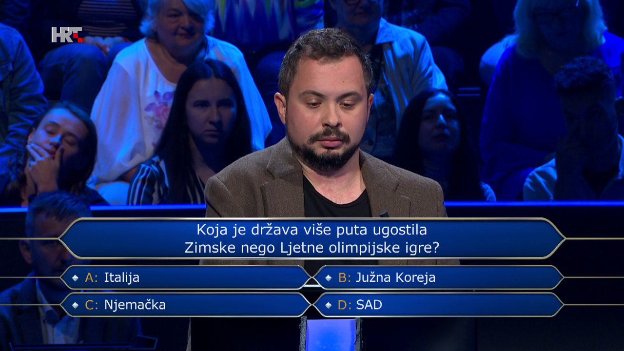 Stjepan Milobara , Foto: Tko želi biti milijunaš?/HRT