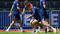 Trening Hrvatske nakon poraza od Španjolske, Foto: Ante Cizmic/CROPIX