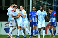 Slavlje igrača Rijeke, Foto: Goran Mehkek/CROPIX