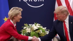 Ursula von der Leyen i Donald Trump