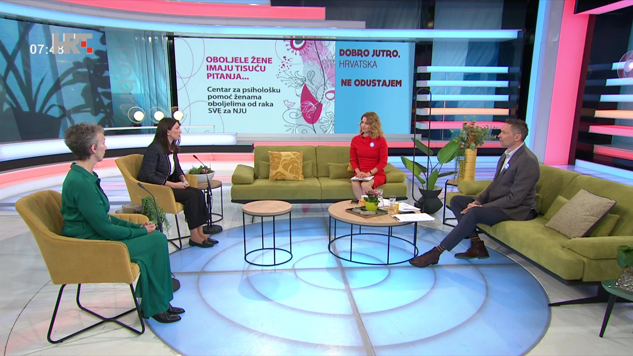 Gošće emisije Ana Tečić Vuger i Ljiljana Pranjić