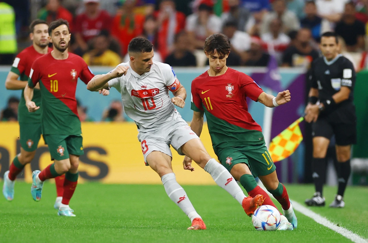 Joao Felix i Granit Xhaka