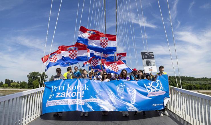 Hod za život u Osijeku: 