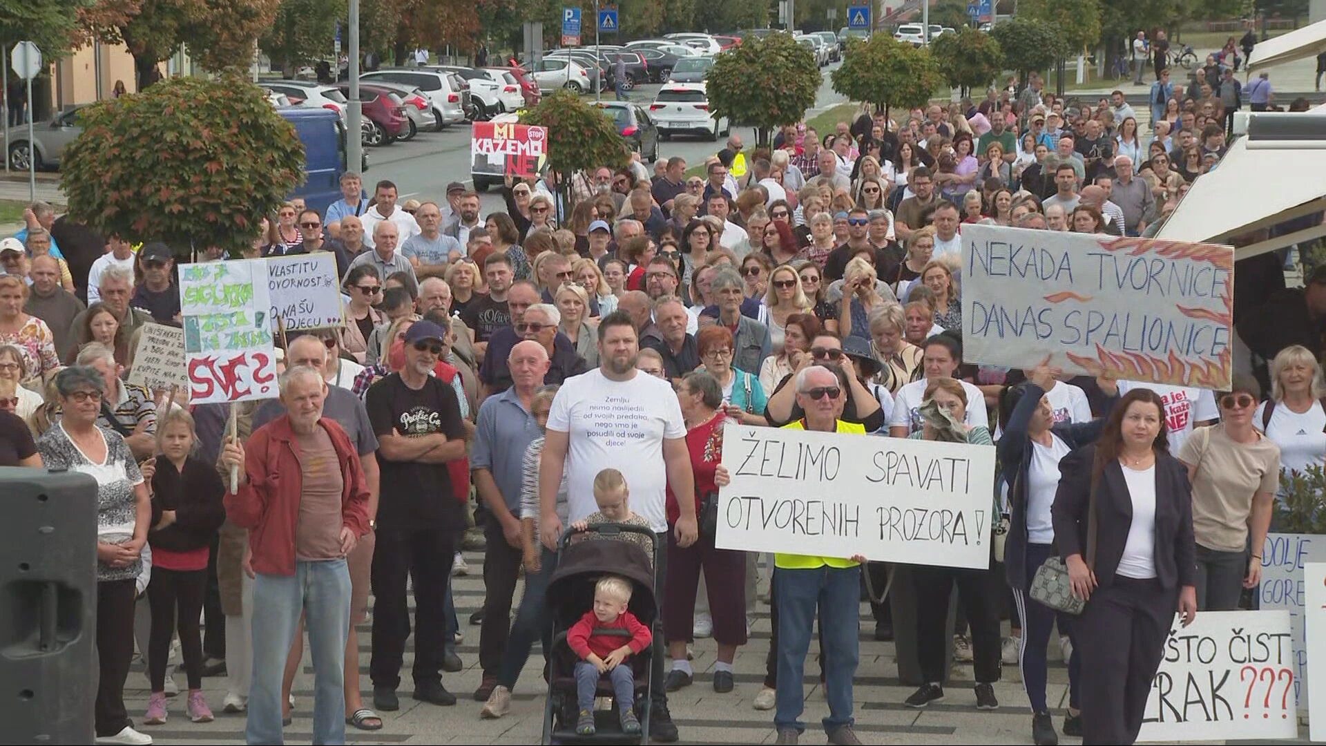 Našičani protiv spaljivanja ličkog otpada