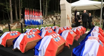 Posljednji ispraćaj 814 žrtava iz jame Jazovke