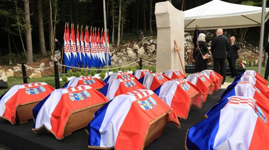 Posljednji ispraćaj 814 žrtava iz jame Jazovke