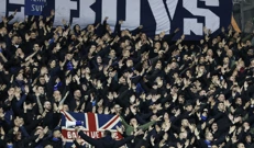 Bad Blue Boysi na utakmici u Belgiji , Foto: Maurice Van Steen/REUTERS