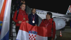 Vatreni sletjeli u Zagreb, Foto: HTV/HRT