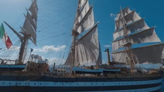 "Amerigo Vespucci" ponos Italije, Foto: More/HRT