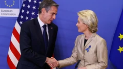 Američki državni tajnik Antony Blinken i predsjednica EK Ursula von der Leyen