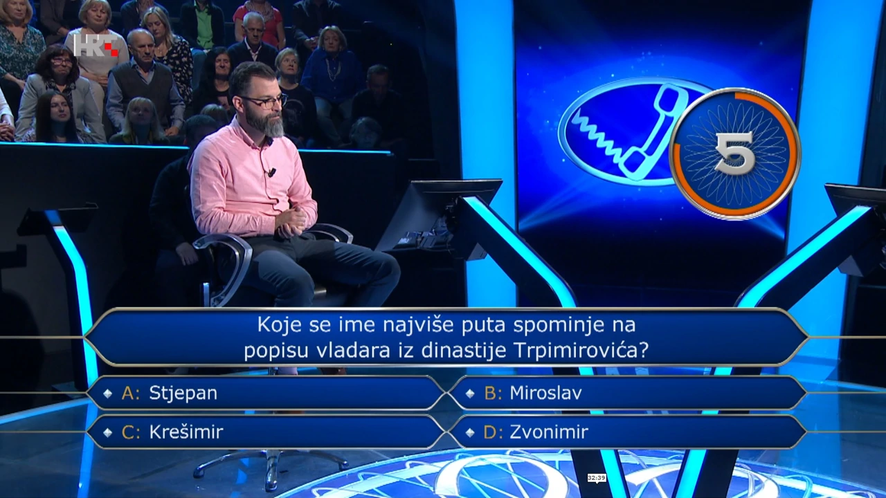Marijan Ivanković, Foto: Tko želi biti milijunaš?/HRT
