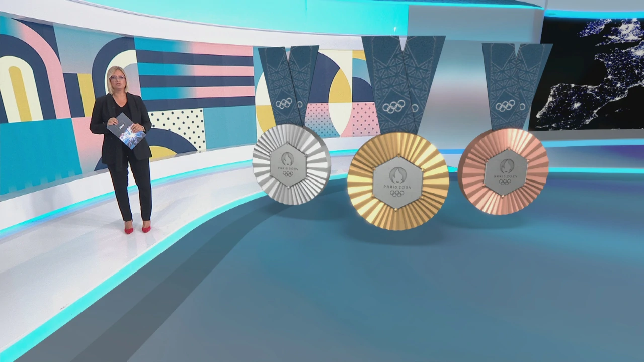 Medalje od komada Eiffelovog tornja