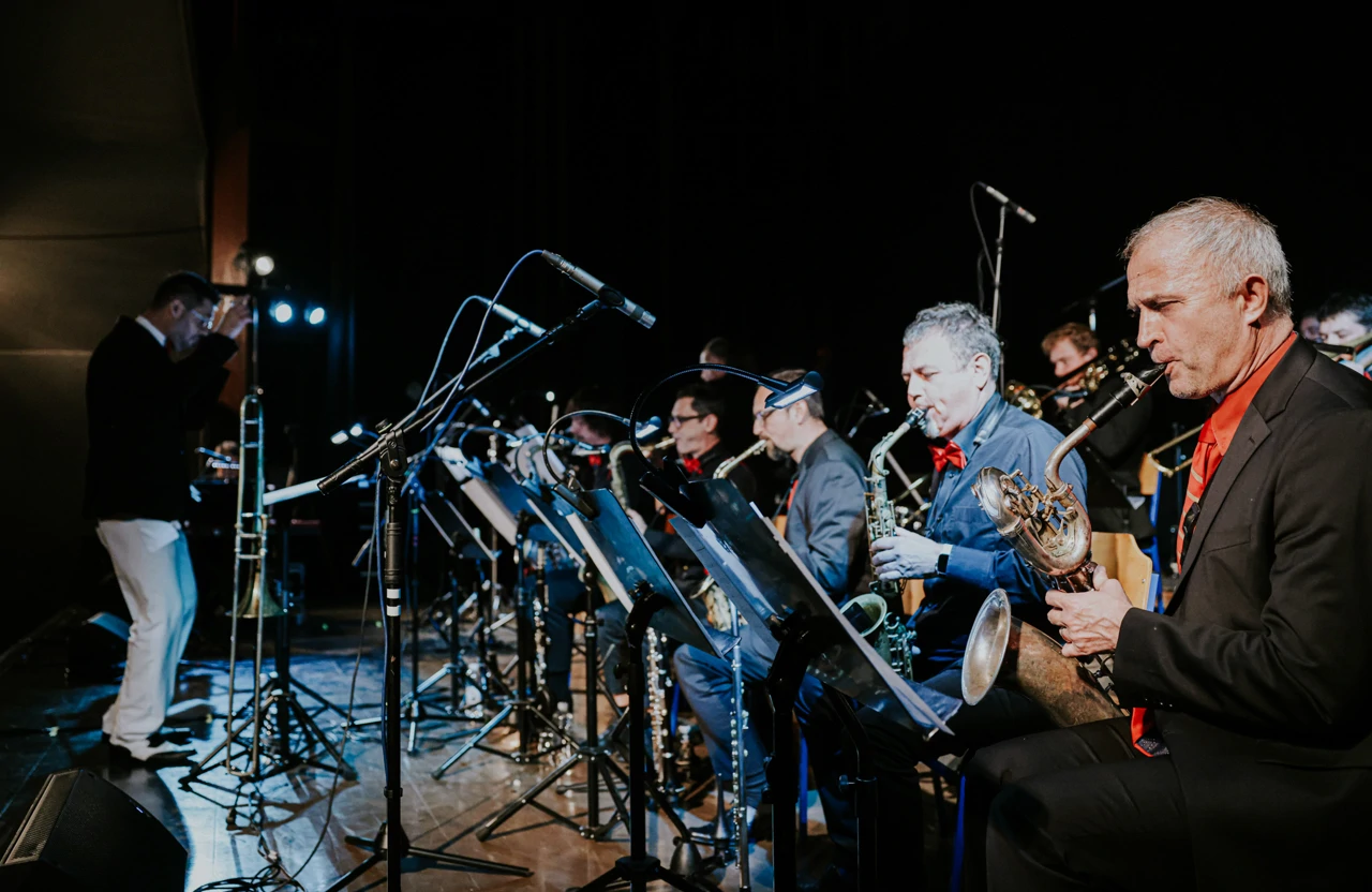 Miron Hauser, Jazz orkestar HRT-a, Foto: Matej Grgić/HDS