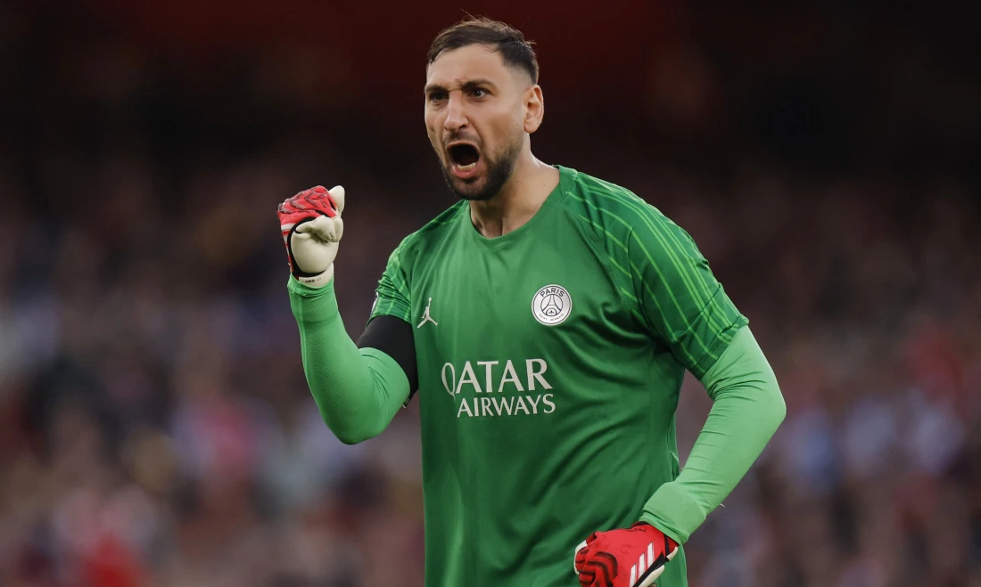 Gianluigi Donnarumma slavi pogodak PSG-a, Foto: Andrew Couldridge/Action Images via Reuters