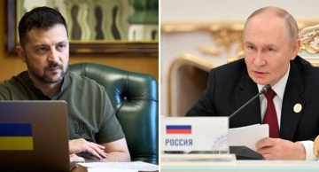 Volodimir Zelenski / Vladimir Putin