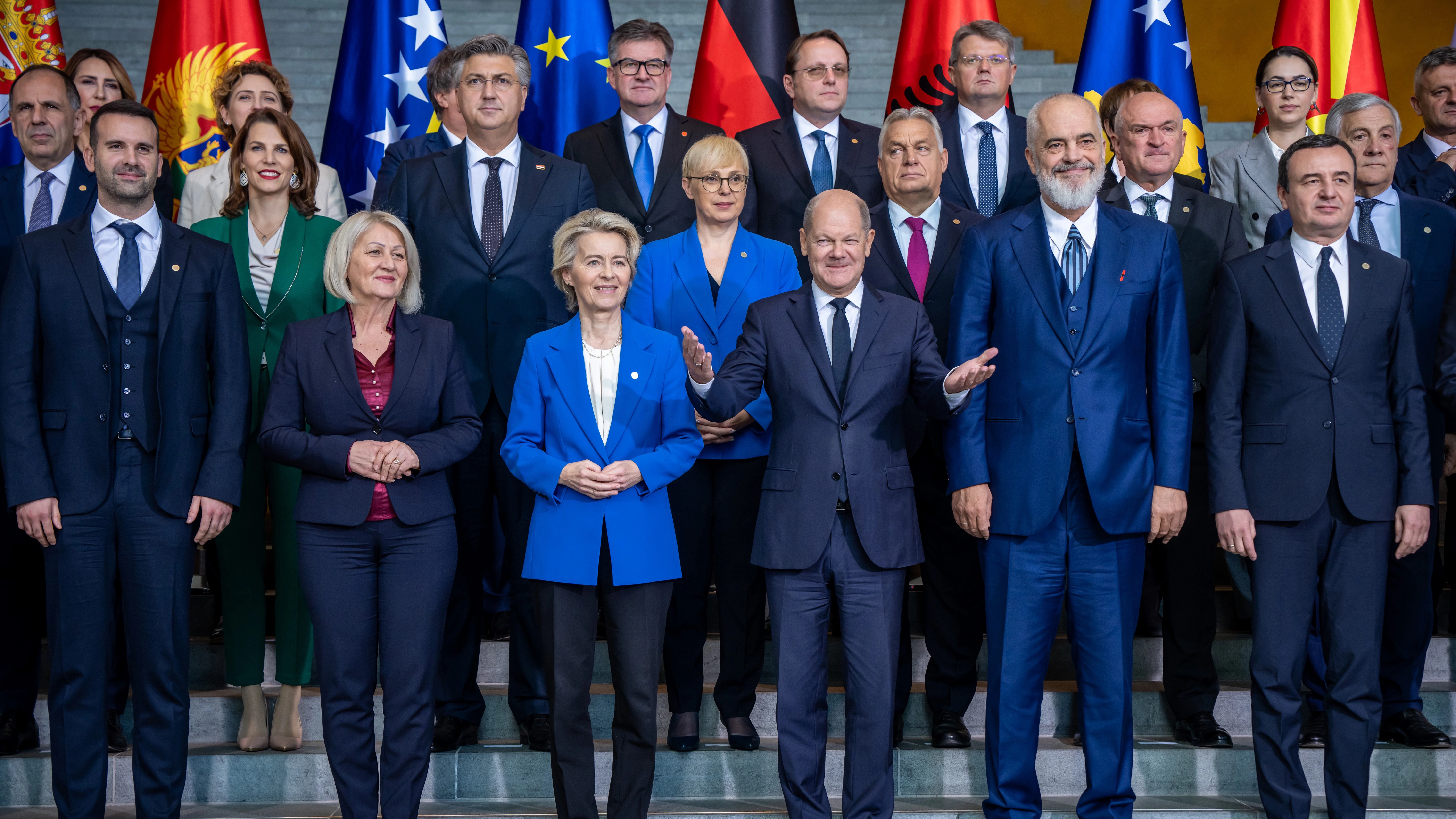 HRT: Germany hosts Western Balkan leaders Berlin Process summit