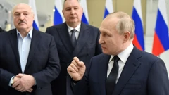 Putin s Lukašenkom obišao kozmodrom na istoku Rusije