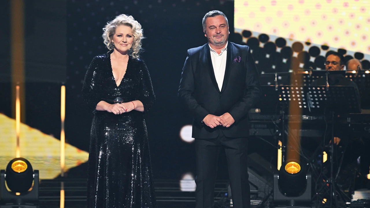 Barbara Kolar i Duško Ćurlić, Foto: Renato Branđolica /HRT